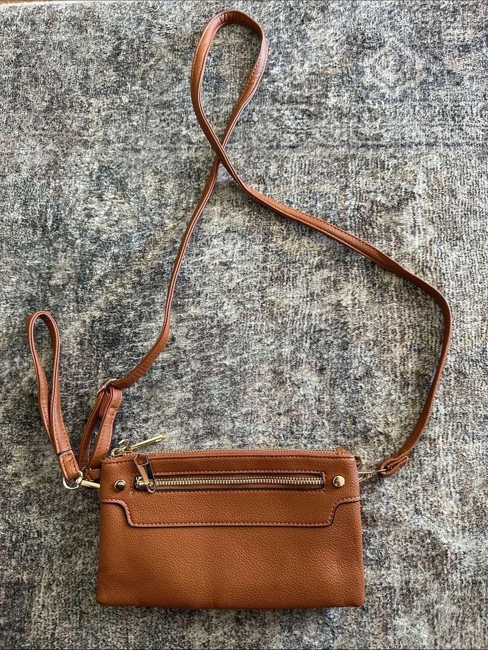 Isabelle NEW Multi-Pocket Crossbody Bag and Wristlet Clutch.